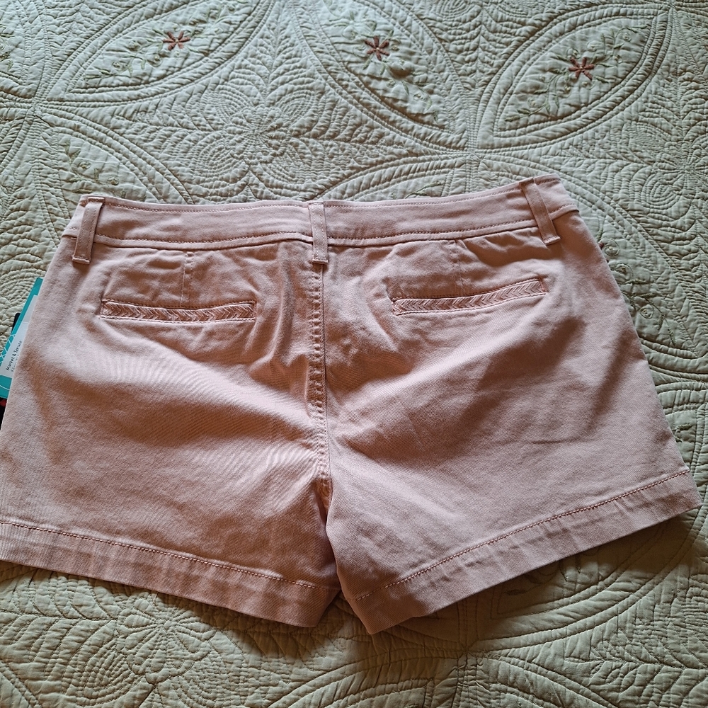NWT Market & Spruce Pink Women's Shorts - Picture 3 of 7